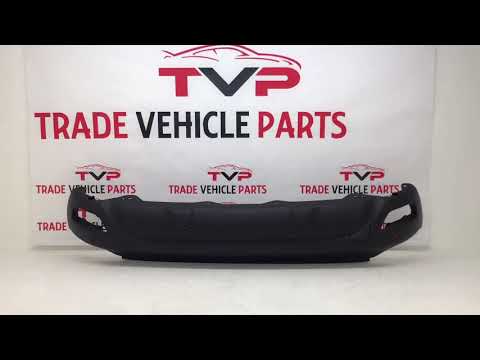 Fits Renault Captur 2013-2017 Rear Bumper Mat Black With Pdc video