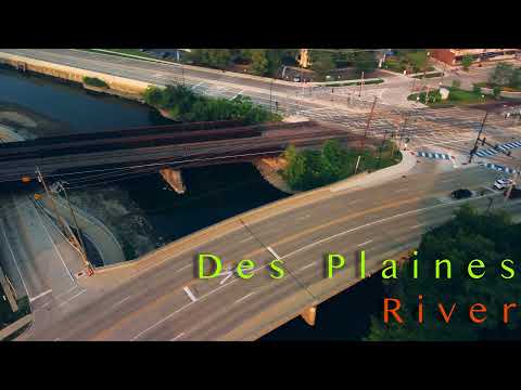 Down town Des Plaines IL Drone Video #drone #des Plaines