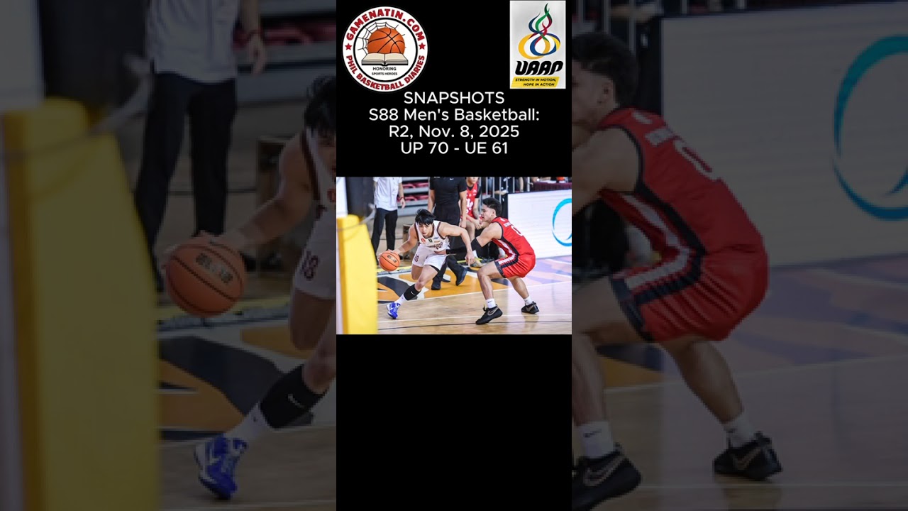 Snapshots: Men's Basketball - UP 70 - UE 61