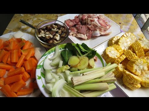 Pork Bone Soup With Mixed Vegetables - Asian at Home, Khmer