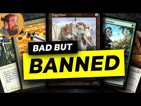 The Worst Cards to Ever be Banned in Magic: the Gathering | MTG
