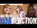 Reaction to Blackpink Lisa - Unstoppable