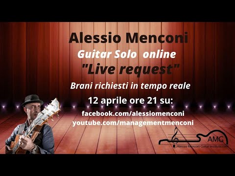 Live Request | Alessio Menconi Guitar Solo Online
