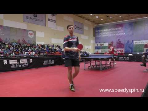 Burov-Liventsov.Teams finale.Russian table tennis championship 2017.FHD
