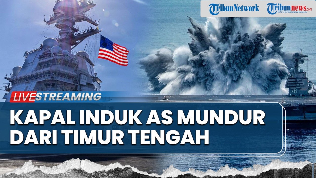 Kapal Induk AS USS Gerald R Ford Tarik Pasukan dari Timteng, IRGC Pasang Jebakan untuk Kapal AS
