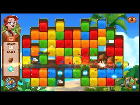 Lost Island Blast Adventure Level 808 - NO BOOSTERS 🏝️ | SKILLGAMING ✔️