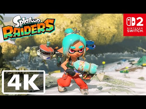 Splatoon Raiders - Full Gameplay Trailer (NINTENDO SWITCH 2) (4K)