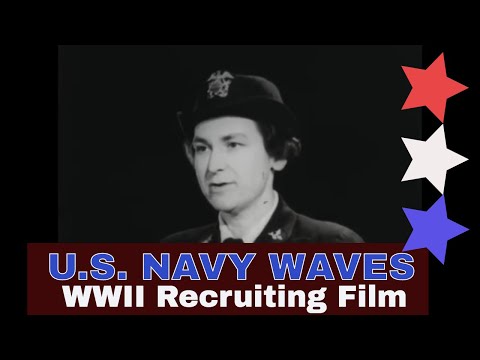U.S. NAVY WAVES - Women Accepted for Volunteer Emergency Service , WOMEN IN WWII 20284