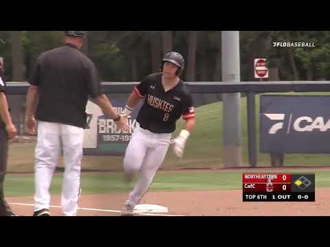 Northeastern Baseball vs. Charleston | CAA Tournament | May 29, 2021