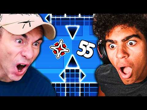 KingSammelot VS EVW - The CLOSEST Geometry Dash Race EVER RECORDED