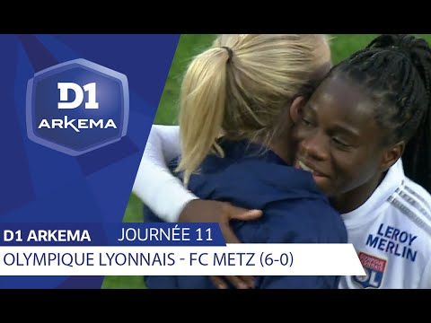 J11 : Olympique Lyonnais - FC Metz (6-0) / D1 Arkema 2019/2020