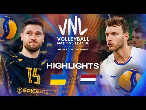 Ukraine 🇺🇦 vs. Netherlands 🇳🇱 - Highlights | Week 3 | Men's VNL 2025