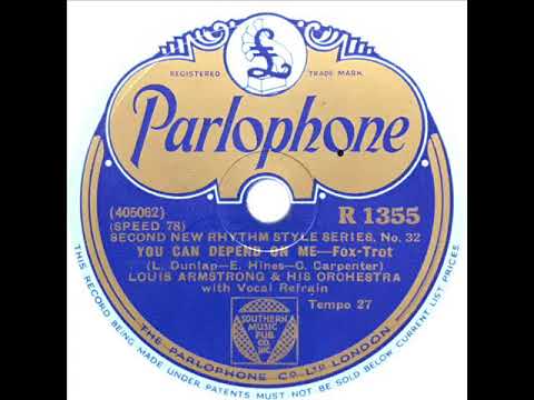 Louis Armstrong - You Can Depend On Me (Louis Armstrong)