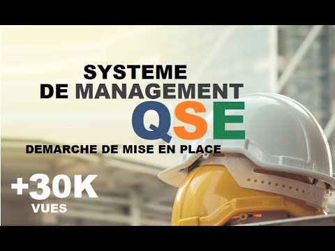 Démarche de mise en place d'un système de management QSE
