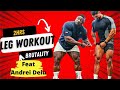 2Hrs Full Legs Workout with Andrei Deiu