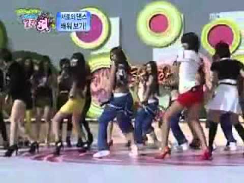[091002]KARA.T-ARA. SNSD.BEG.AS.4Minute dance to Kara's ''Mister'' (미스터 댄스) at Sweet Girl