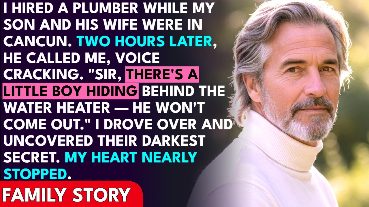 I Hired A Plumber While My Son Was In Cancun. He Called Me With A Shaking Voice...
