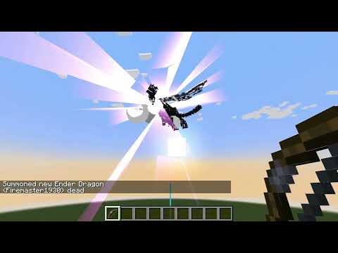 Minecraft making overpowered weapons