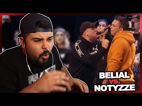 BESTES BATTLE EVER?! 🤯🔥 BELIAL vs. NOTYZZE - Takeover Freestylemania | REACTION