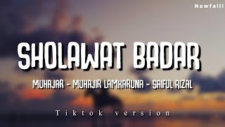 Download lagu SHOLAWAT BADAR || Tiktok 2024 (Lyric Video) mp3