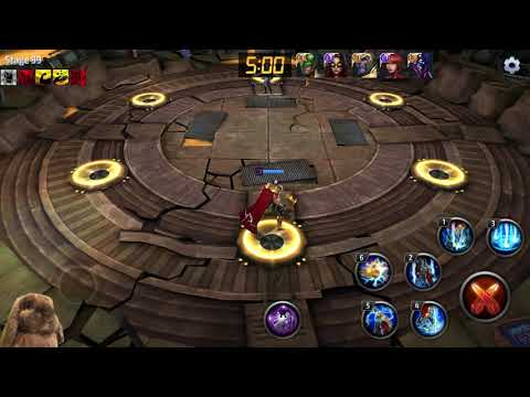 Marvel Future Fight - Beta Ray Bill beats Ebony Maw stage 99 in 5 seconds