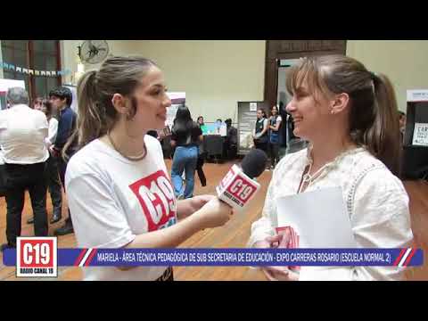 EXPO CARRERAS ROSARIO   MARIELA TÉCNICAS PEDAGOGICAS SUB SECRETARIA EDUCACIÓN SANTA FE 1