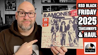 Record Store Day Black Friday 2025 Takeaways & Haul