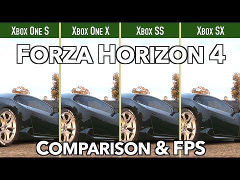 Forza Horizon 4 - Xbox One S|X & Series S|X - Comparison&FPS