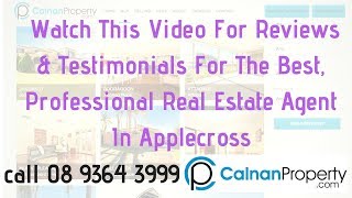 Recommended Real Estate Agent Applecross Reviews Calnan Property