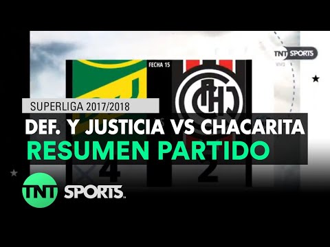 Resumen de Def. y Justicia vs Chacarita (4-2) | Fecha 15 - Superliga Argentina 2017/2018