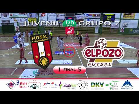 RESUMEN JUVENIL DH FUTSAL VILLARROBLEDO ALJUCER POZO MURCIA
