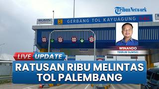 308.646 Kendaraan Melintas di Ruas Tol Kayuagung-Palembang Selama Momen Libur Panjang Lebaran