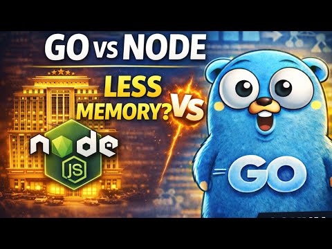 Go vs Node.js 🔥 The Real Secret (Explained Simply) #golang #nodejs