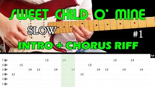 Download lagu SWEET CHILD O' MINE - Guitar lesson part 1 - Intro Chorus Riff SLOW (with tabs) - Guns N' Roses mp3 Download lagu SWEET CHILD O' MINE - Guitar lesson part 1 - Intro Chorus Riff SLOW (with tabs) - Guns N' Roses mp3