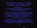 Paramount Television 1988 Special Rare Variant RNF