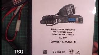 Download lagu CRT Megapro UK CE-MultiNorm CB Radio (mobile)  - Service adjustments mp3