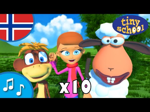 Dansesangen 10 ganger - Sangkolleksjon for barn - Tinyschool Norsk