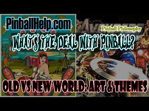 Pinball Philosophy - Old and New World Artwork and Themes - PinballHelp.com