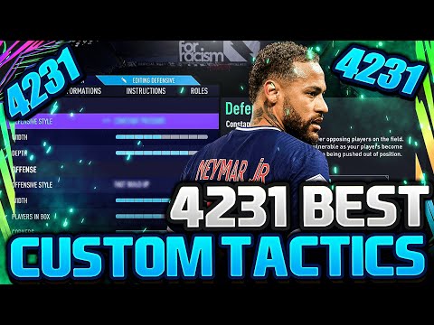 FIFA 21 | *UNBELIVEABLE NEW* BEST 4231 CUSTOM TACTICS/INSTRUCTIONS! - FIFA 21 ULTIMATE TEAM