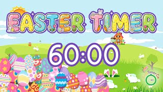 60 Minute Easter Egg Extravaganza! Visual Timer for Kids
