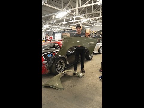 Time to upgrade to 945 Garage Carbon Kevlar rear fenders & get this beast ready for Long Beach!