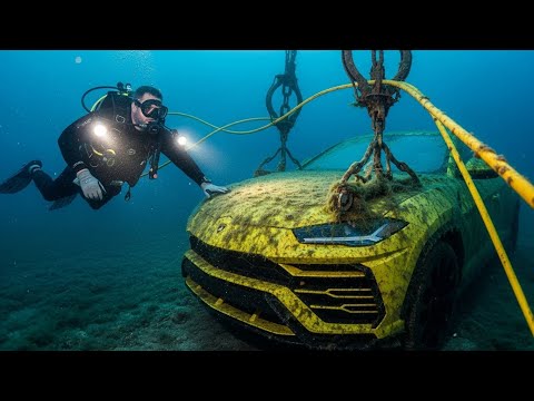 Thumbnail for 10 Years Underwater — This Lamborghini Restoration is Insane by Lamborghini