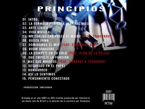 RTM  - Principios (2007) - [Álbum Completo]