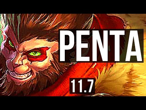 WUKONG vs RENGAR (JUNGLE) | Penta, 1.9M mastery, 6 solo kills, Legendary | EUW Diamond | v11.7