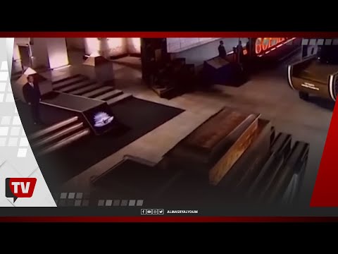 لحظة استقبال السيسي موكب المومياوات الملكية في  المتحف القومى للحضارة لحظة استقبال السيسي موكب المومياوات الملكية في  المتحف القومى للحضارة