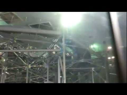 Space Mountain with Lights On from Peoplemover!