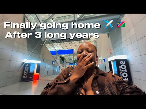 Seeing my family after three years! 😭