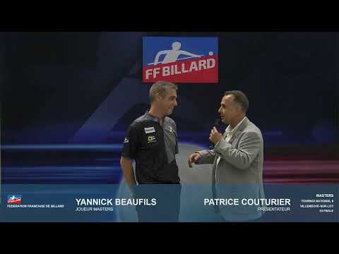 22/23 - MASTERS 6 - 1/2 FINALE - BEAUFILS vs COLDRICK