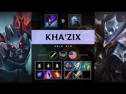 Kha'Zix Mid vs Viktor - NA Challenger Patch 25.17