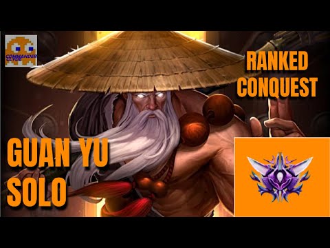 IS GUAN YU THE BEST COUNTER TO TYR? | Guan Yu Solo - SMITE Ranked Conquest